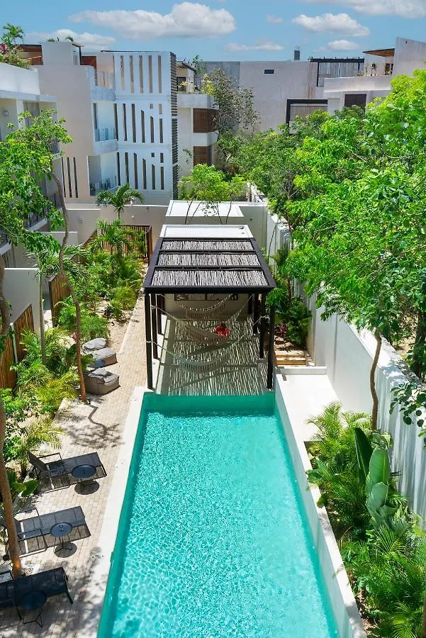 Private Pool And Rooftop For 3 Tulum